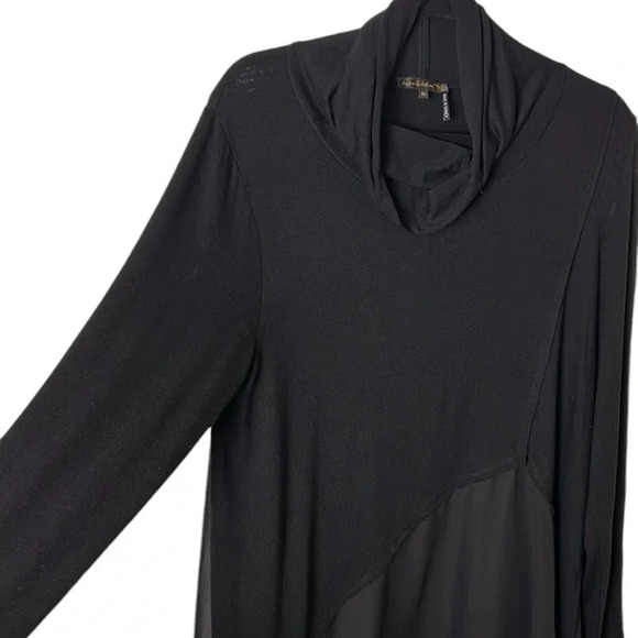 JANE & JOHN Tricotto,dress,L/XL sweater dress,sheer,asymmetrical,Whimsigoth,goth - Picture 16 of 16